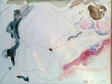 ALAIN*BONNEFOIT*AQUARELLE*ORIG