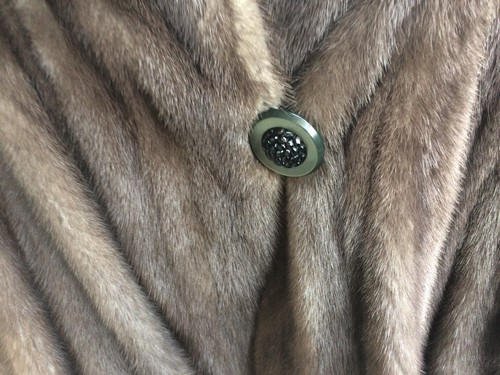 Pelliccia visone grigio - visone,