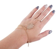 Collana mano catena - collana,