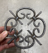 ROSONE IN FERRO BATTUTO 153 MM SEZIONE FERRO 6x6 MM PER ORNAMENTI