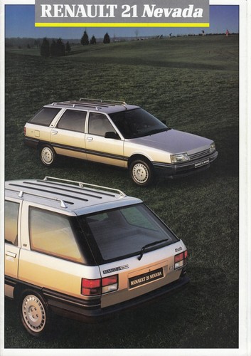 Brochure renault nevada - renault, 21