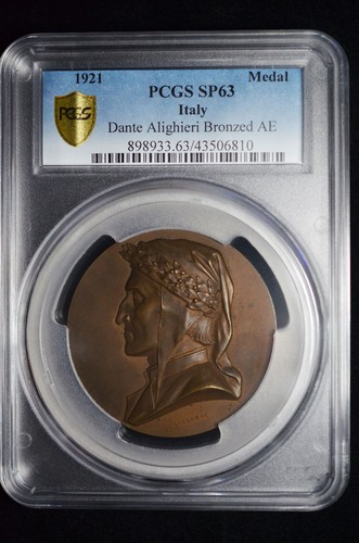 Medaglia commemorativa pcgs - commemorativa,