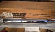 Harley Davidson FLTR Road Glide 2010 Scarico Vance & Hines Twin Slash...