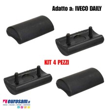 KIT TAMPONI SUPPORTO BALESTRA TASSELLO APPOGGIO PER IVECO DAILY EUROCARGO 4 PZ