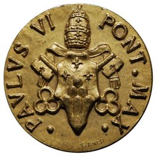 Paolo VI - Medaglia 1967 -
