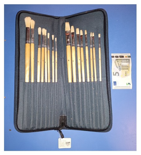 Set pennelli vintage punta - set, 16