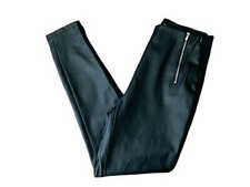 Pantalone Zara nero ecopelle