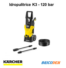 Idropulitrice K3 Karcher ad Alta Pressione Aqcua Fredda 1600W 120 bar