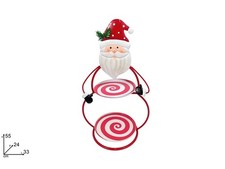 Alzatina Babbo Natale 2piani