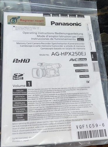 Notice pour panasonic - notice,