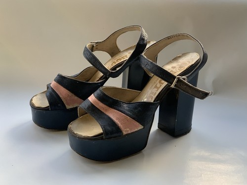 Sandali platform vintage anni