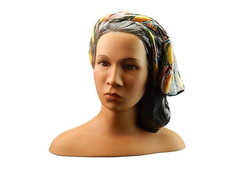 ART DECO ANTICA CERAMICA CLELIA LE BERTETTI TORINO AWAIANA N. 69 ANNI '30