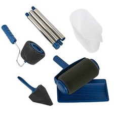 Rullo pittura anti goccia rullo e serbatoio ricaricabile manico estensibile