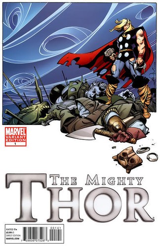 Mighty thor 1 cover - thor,