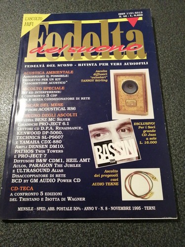 Fds nov95 acoustical - fds, benz