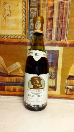 Vino 1972 beaujolais antonin - vino,