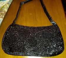 BORSETTA GIOIELLO NERA A TRACOLLA USATA