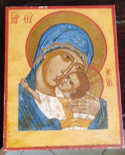 Icona madonna con bambino - madonna,