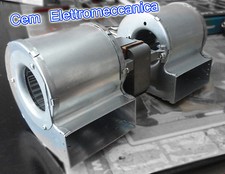 Ventilatore centrifugo doppia ventola per stufa EDILKAMIN Mod. ROSE motore