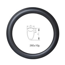 Cerchio carbonio bicicletta 16