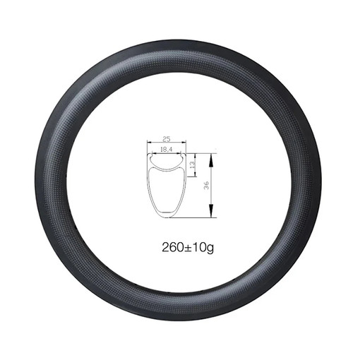 Cerchio carbonio bicicletta - , 16