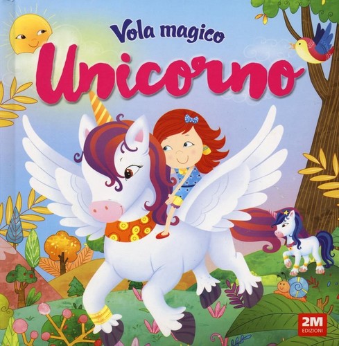 Libri vola magico unicorno - libri,