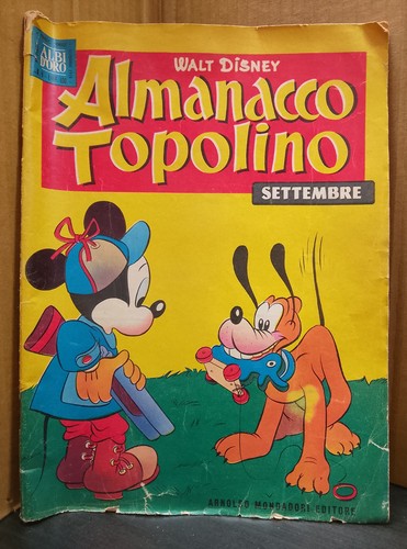 Almanacco topolino settembre - almanacco, n