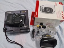 fotocamera digitale canon g15 con custodia subacquea