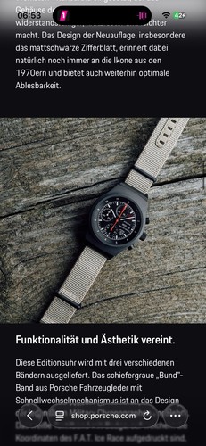 Armand uhr porsche design - uhr,