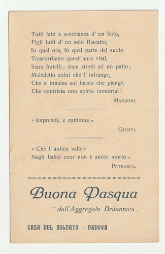 Padova casa del soldato buona - del,