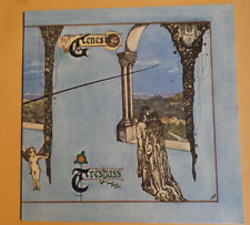 Genesis ‎– Trespass–Vinyl, LP, Reissue, Stereo, 1.Type SIAE Italy 1972