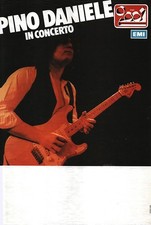 Pino Daniele - Rarissima Locandina 70 x 100 Nero a metà, anno 1980
