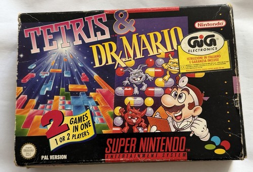 Gioco tetris mario - dr., super