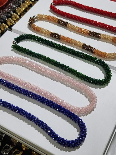 Collana swarovski multicolori - collana,