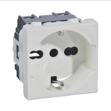 PRESA SCHUKO TEDESCO/ITALIANO  - LEGRAND VELA - ART.687016 - NUOVA - ORIGINALE