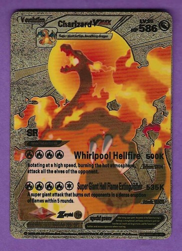 Carta pokémon charizard max - carta,