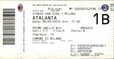 Biglietto stadio San Siro