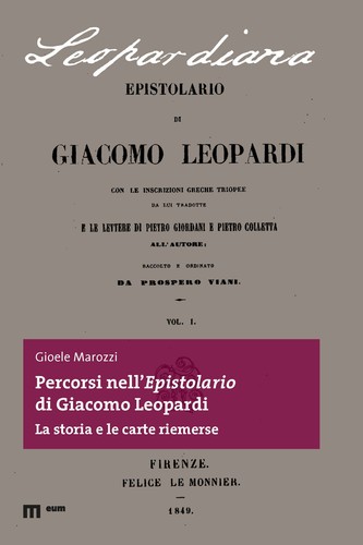 Percorsi nell epistolario - percorsi, di