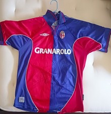 MAGLIA CALCIO BOLOGNA FC 2000-2001 autografata da B. Signori