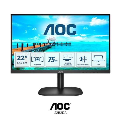 Monitor lcd 22b2da aoc - 22b2da,