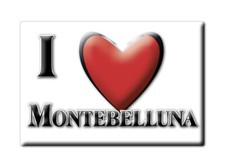 Calamita Montebelluna (TV) - Veneto Magnete Da Frigo Souvenir Italia Regalo