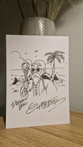 Akira toriyama signed - akira,