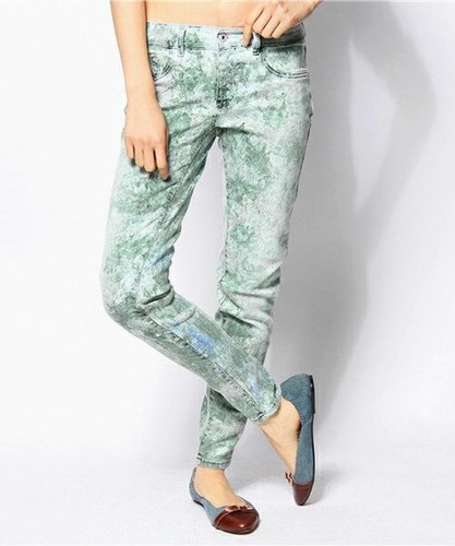 Jeans donna diesel verde - donna,
