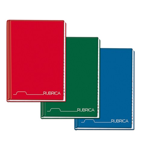 Rubrica telefonica cartonata - rubrica,