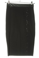 LIU JO Gonna a vita alta Donna Gonna Taglia IT 40 nero-cachi stile casual