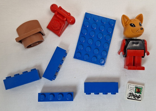 Lego fabuland 3716 freddy fox - fabuland,
