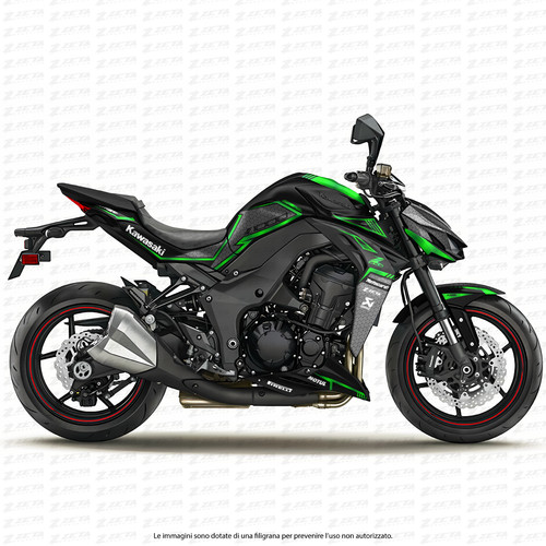 Kit grafiche per kawasaki - grafiche,