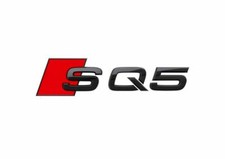 Logo emblema scritta originale Audi SQ5 per portellone nero 80A071804