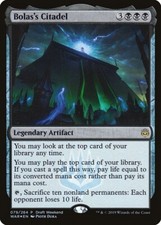 MTG BOLAS's CITADEL FOIL IT EXC - CITTADELLA DI BOLAS - WAR PROMO DRAFT WEEKEND