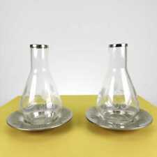 coppia di bottiglie decanter